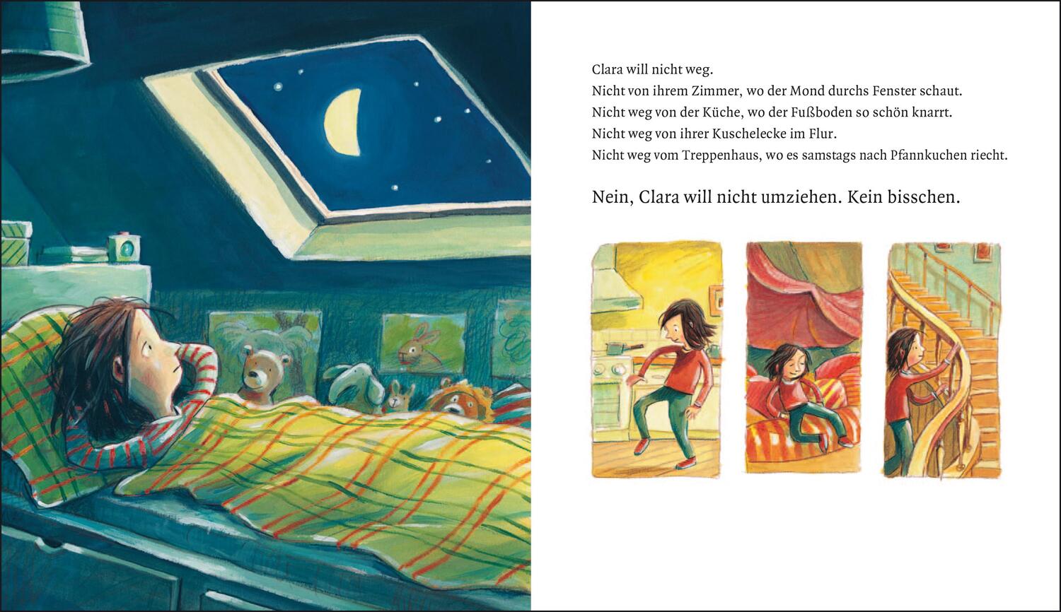 Bild: 9783737355971 | Clara, der Mond und das neue Zuhause. Miniausgabe | Christa Kempter