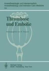 Cover: 9783540103936 | Thrombose und Embolie | H. Vinazzer | Taschenbuch | Paperback | XII