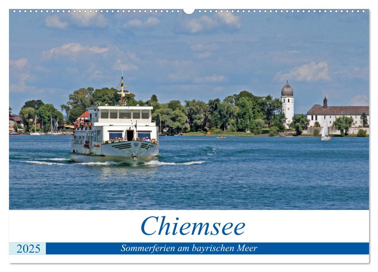 Cover: 9783435182176 | Chiemsee - Sommerferien am bayrischen Meer (Wandkalender 2025 DIN...