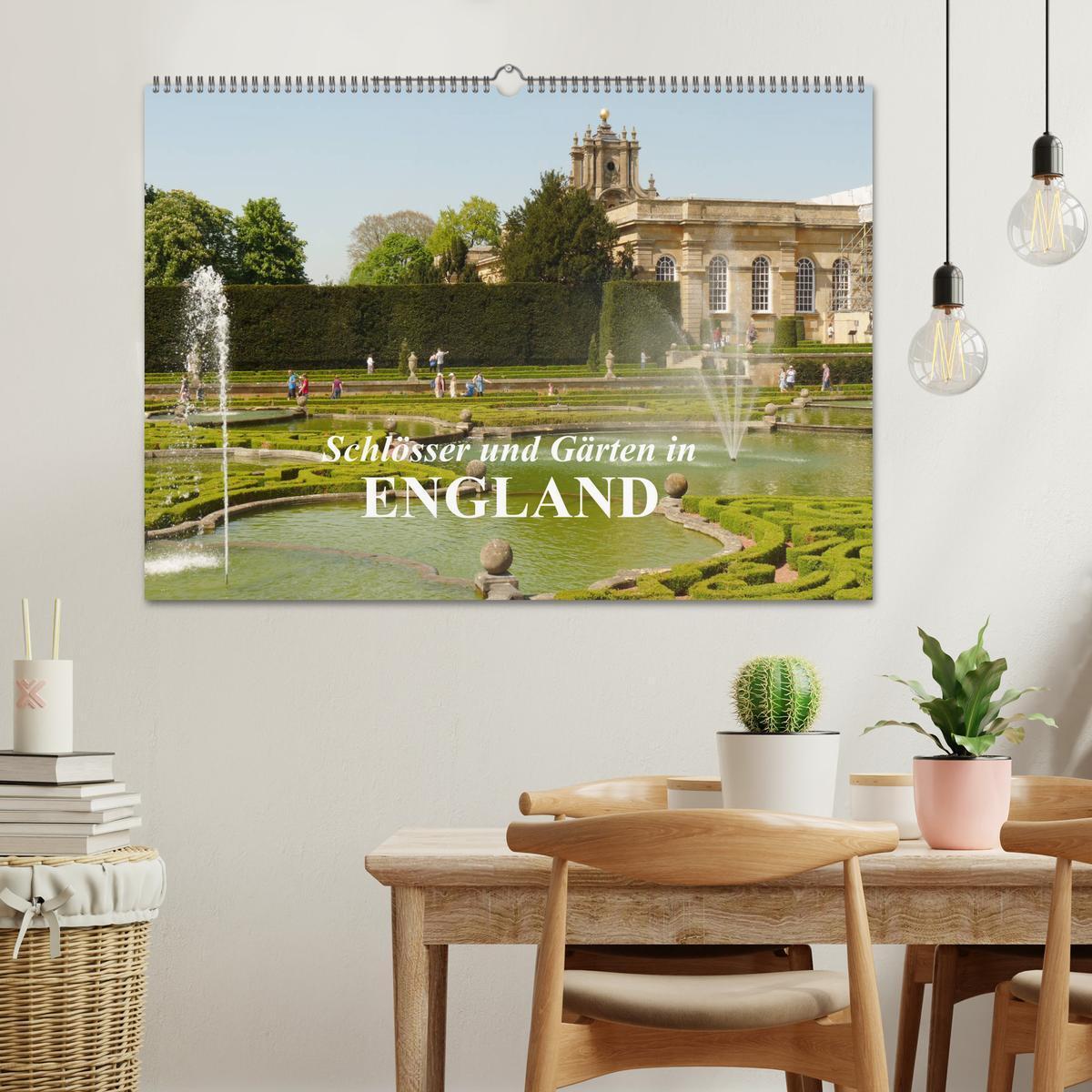 Bild: 9783435320813 | Schlösser und Gärten in England (Wandkalender 2025 DIN A2 quer),...