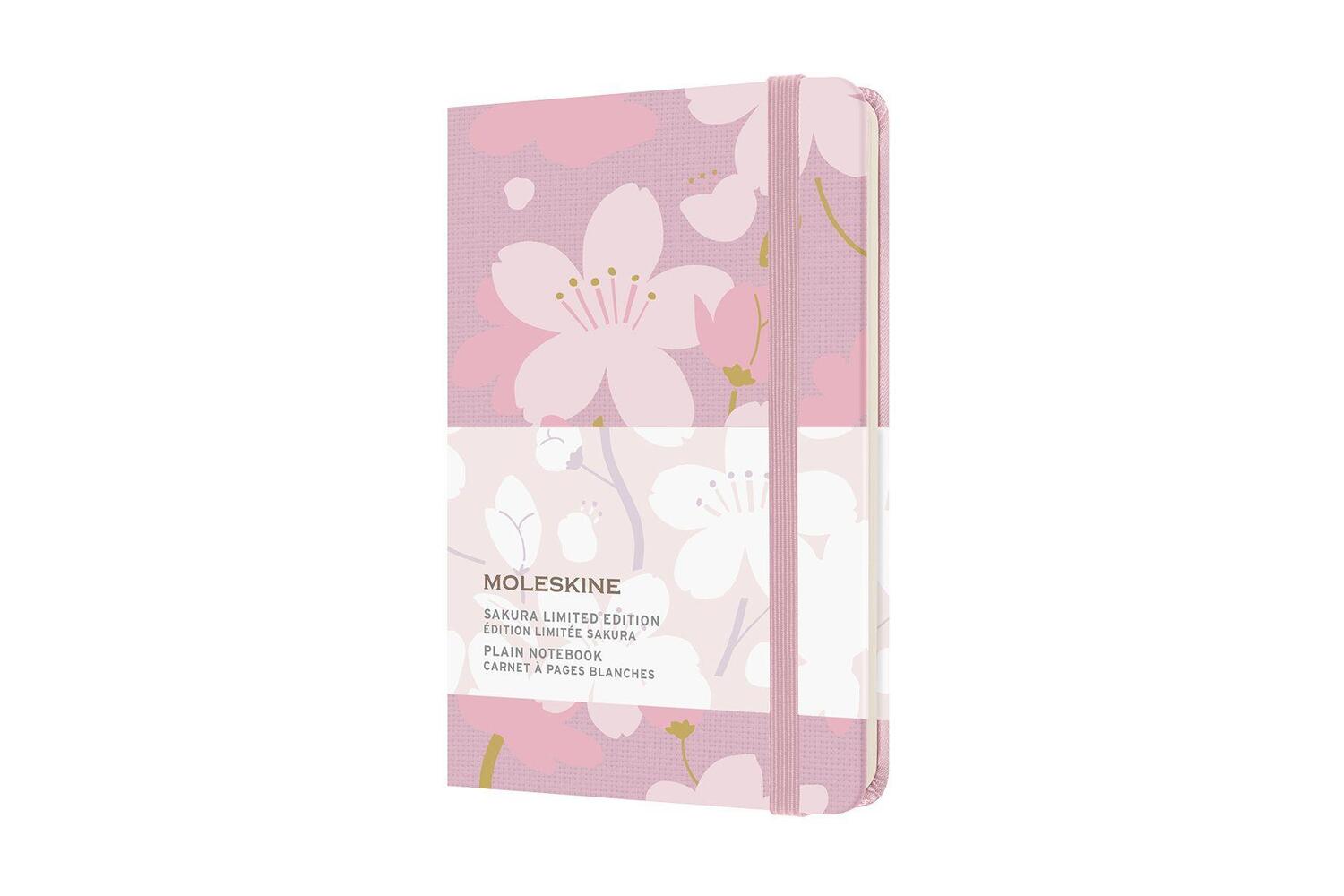Cover: 8056420857450 | Moleskine Notizbuch - Sakura 2021, Pocket/A6, Blanko, Gebunden, Rosa