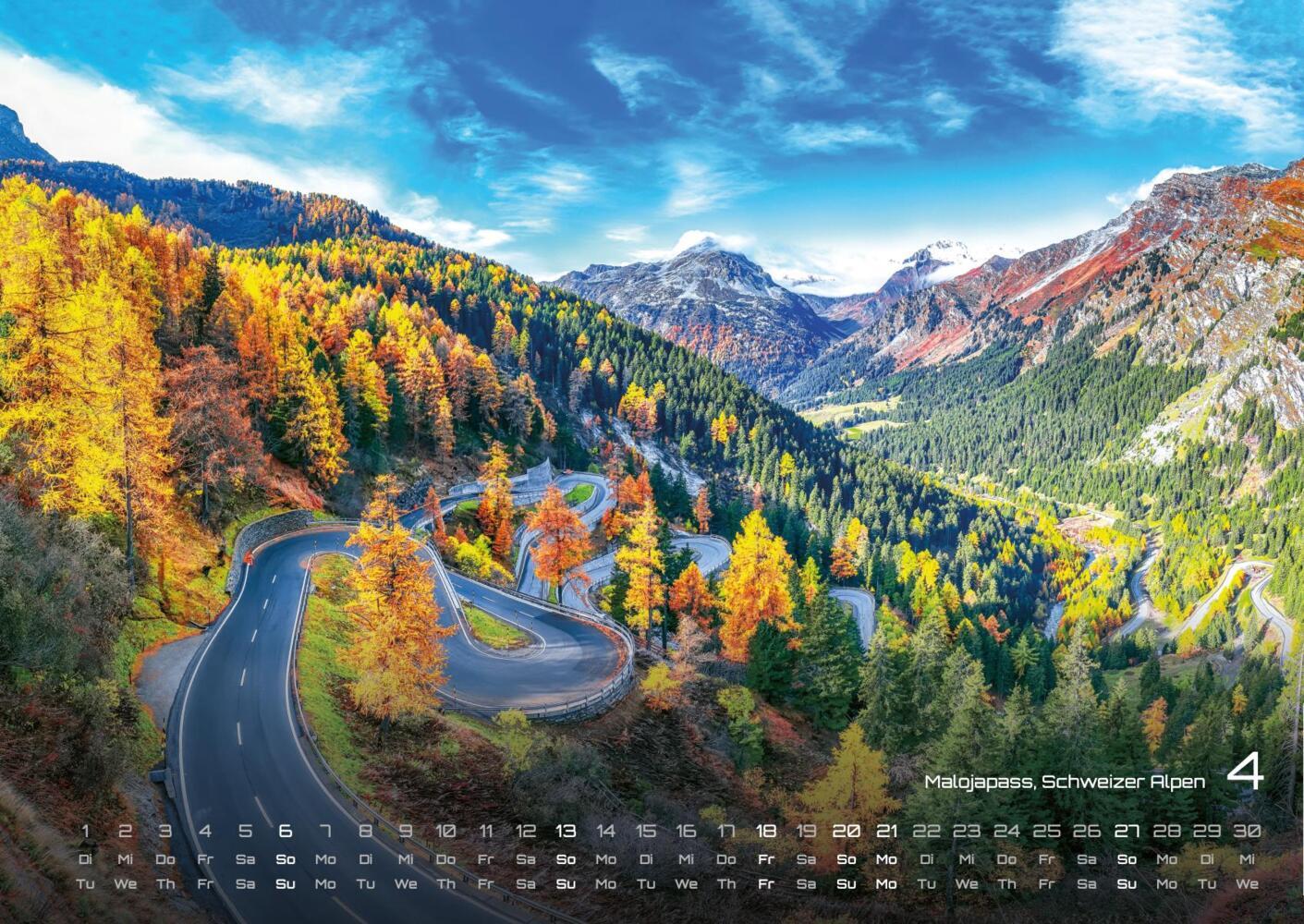 Bild: 9783986734350 | Schweiz - 2025 - Kalender DIN A2 | GP-Fever.de | Kalender | 15 S.