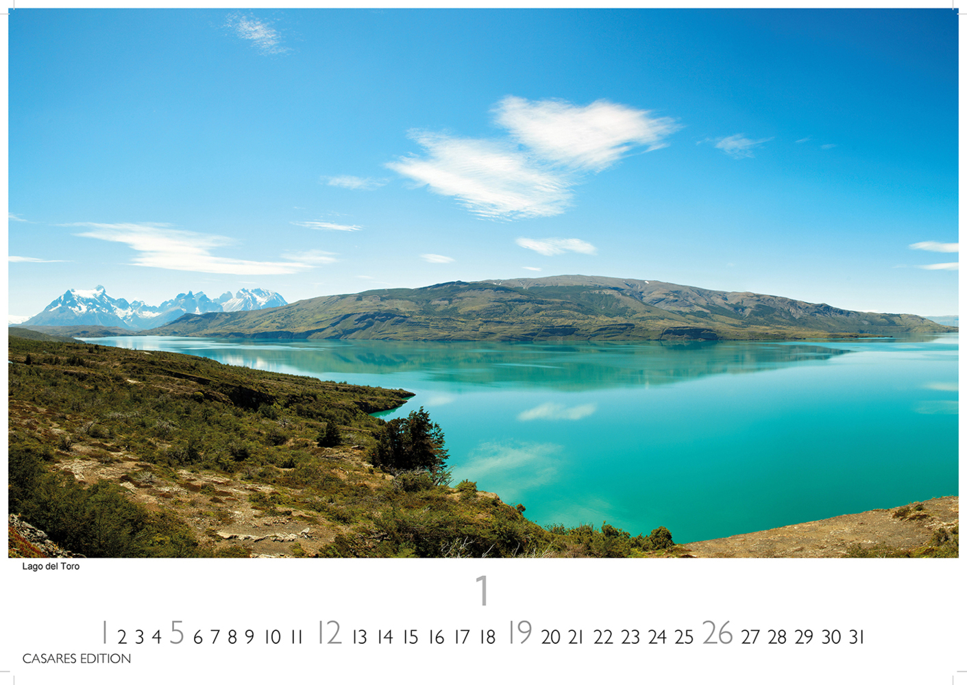 Bild: 9781835242506 | Patagonien 2025 L 35x50cm | Kalender | 14 S. | Deutsch | 2025