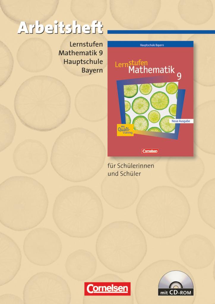 Cover: 9783464520338 | Lernstufen Mathematik 9. Jahrgangsstufe. Arbeitsheft. Hauptschule...