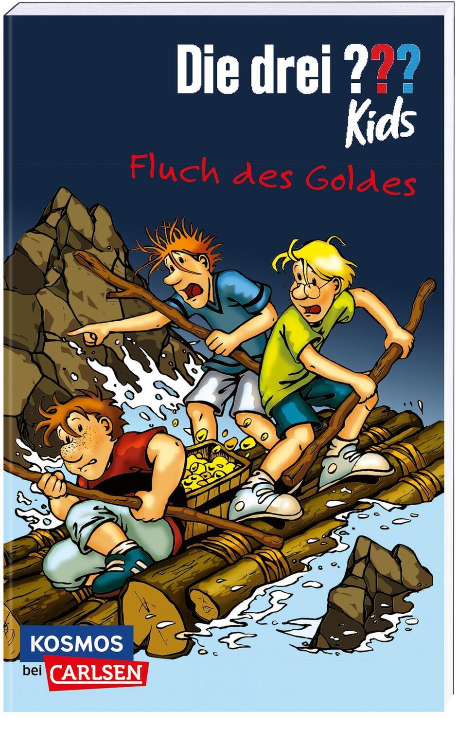 Cover: 9783551321237 | Die drei ??? Kids 11: Fluch des Goldes | Ulf Blanck | Taschenbuch