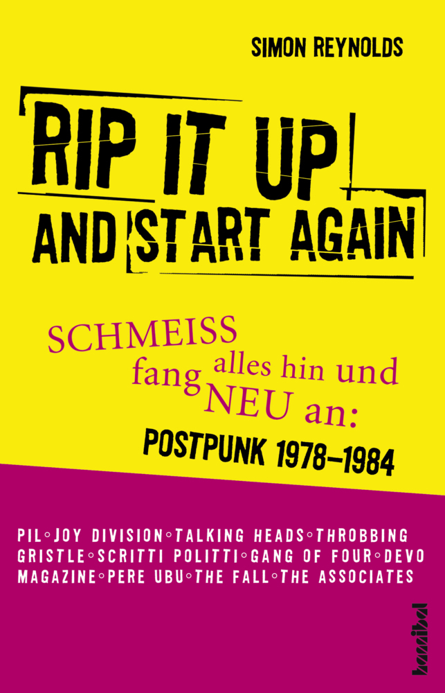 Cover: 9783854452706 | Rip It Up And Start Again | Simon Reynolds | Buch | Gebunden | Deutsch
