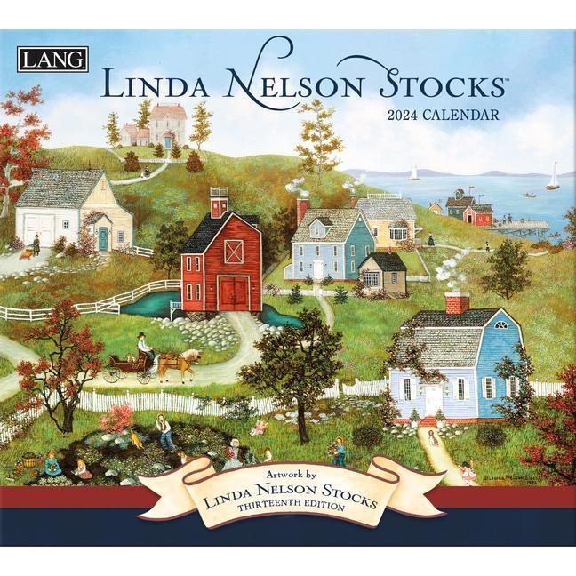 Cover: 9781469428970 | Linda Nelson Stocks 2024 Wall Calendar | Kalender | Englisch | 2024