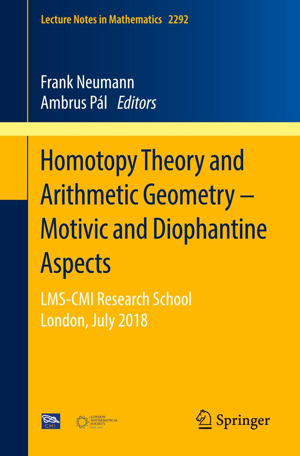 Cover: 9783030789763 | Homotopy Theory and Arithmetic Geometry ¿ Motivic and Diophantine...