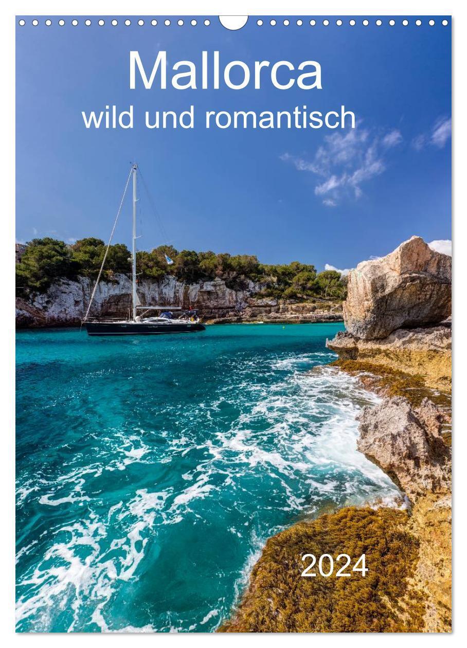 Cover: 9783383396250 | Mallorca - wild und romantisch (Wandkalender 2024 DIN A3 hoch),...