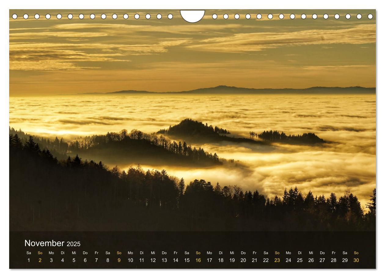 Bild: 9783457235409 | Faszination Schwarzwald (Wandkalender 2025 DIN A4 quer), CALVENDO...