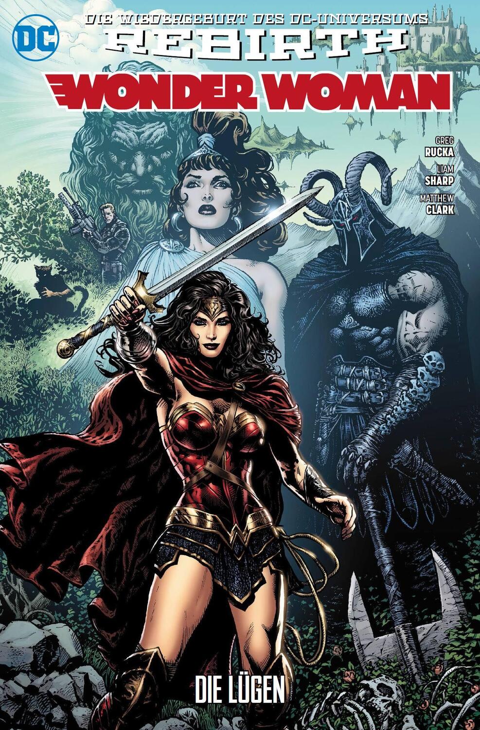 Cover: 9783741601095 | Wonder Woman 01 (2. Serie): Die Lügen | Greg Rucka (u. a.) | Buch