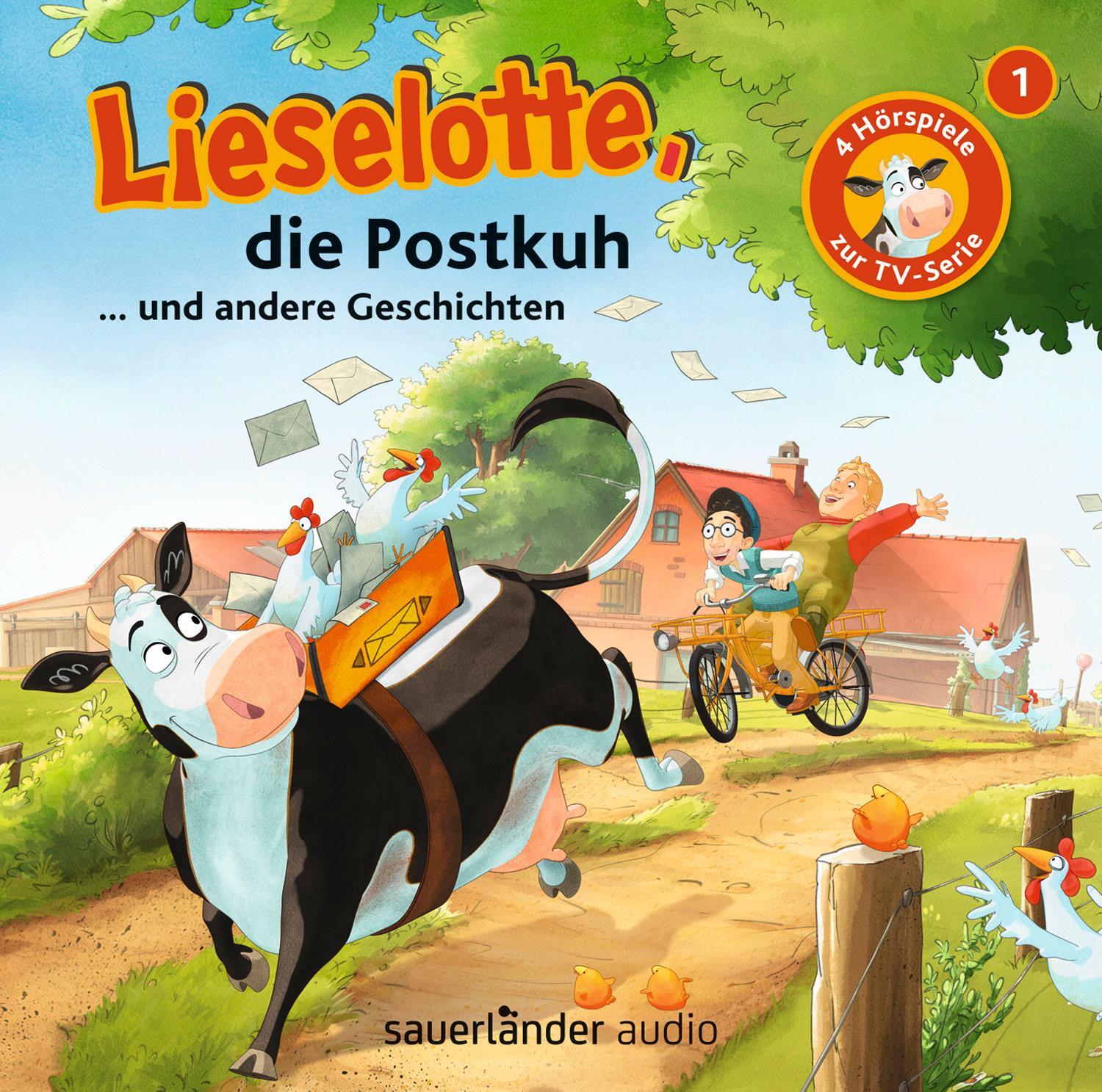 Cover: 9783839849361 | Lieselotte, die Postkuh | Vier Hörspiele - Folge 1 | Audio-CD | 2020