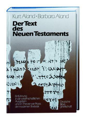 Cover: 9783438060259 | Der Text des Neuen Testaments | Kurt Aland (u. a.) | Taschenbuch