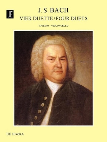 Cover: 9790008009051 | Duetti (4) Vn E Vc | nach BWV 802-805. für Violine und Violoncello.