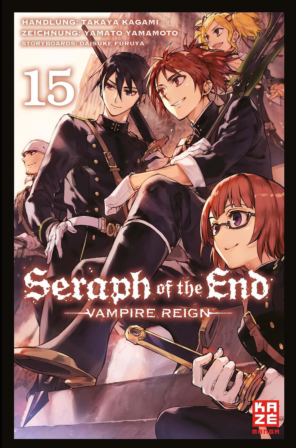 Cover: 9782889217984 | Seraph of the End 15 | Vampire Reign | Takaya Kagami (u. a.) | Buch