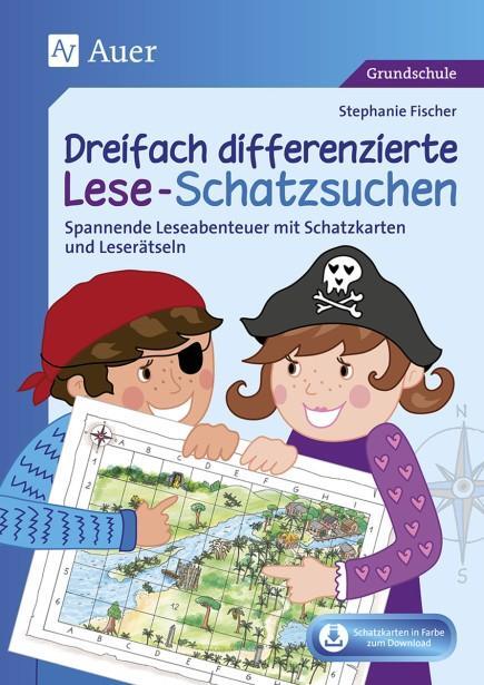 Cover: 9783403083313 | Dreifach differenzierte Lese-Schatzsuchen | Stephanie Fischer | Bundle