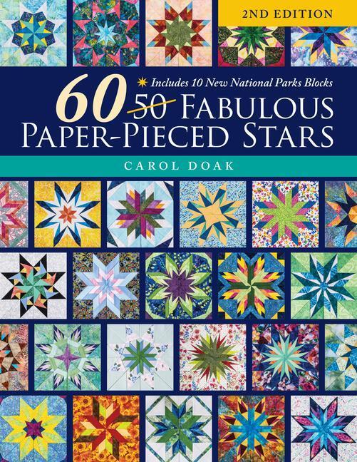 Cover: 9781644034026 | 60 Fabulous Paper-Pieced Stars, 2nd Edition | Carol Doak | Taschenbuch
