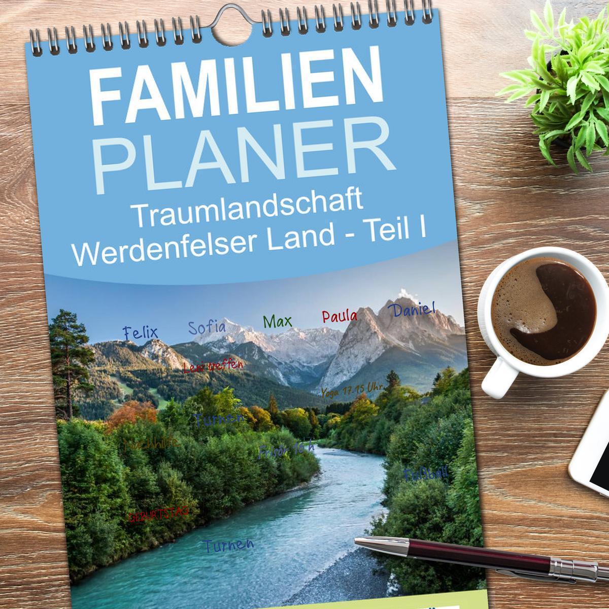 Bild: 9783457110256 | Familienplaner 2025 - Traumlandschaft Werdenfelser Land - Teil I...