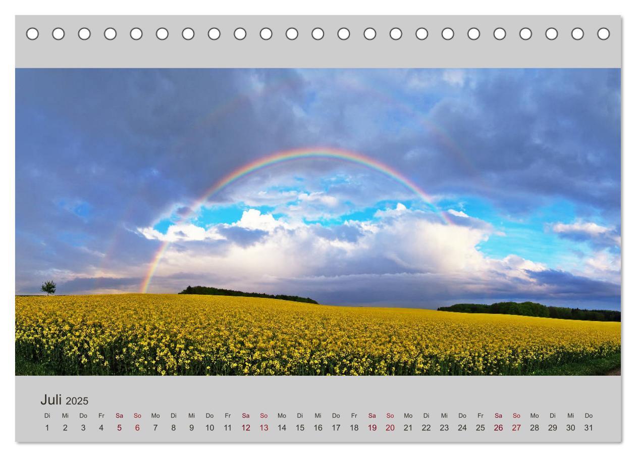 Bild: 9783435421282 | Wetter - Licht - Landschaften (Tischkalender 2025 DIN A5 quer),...