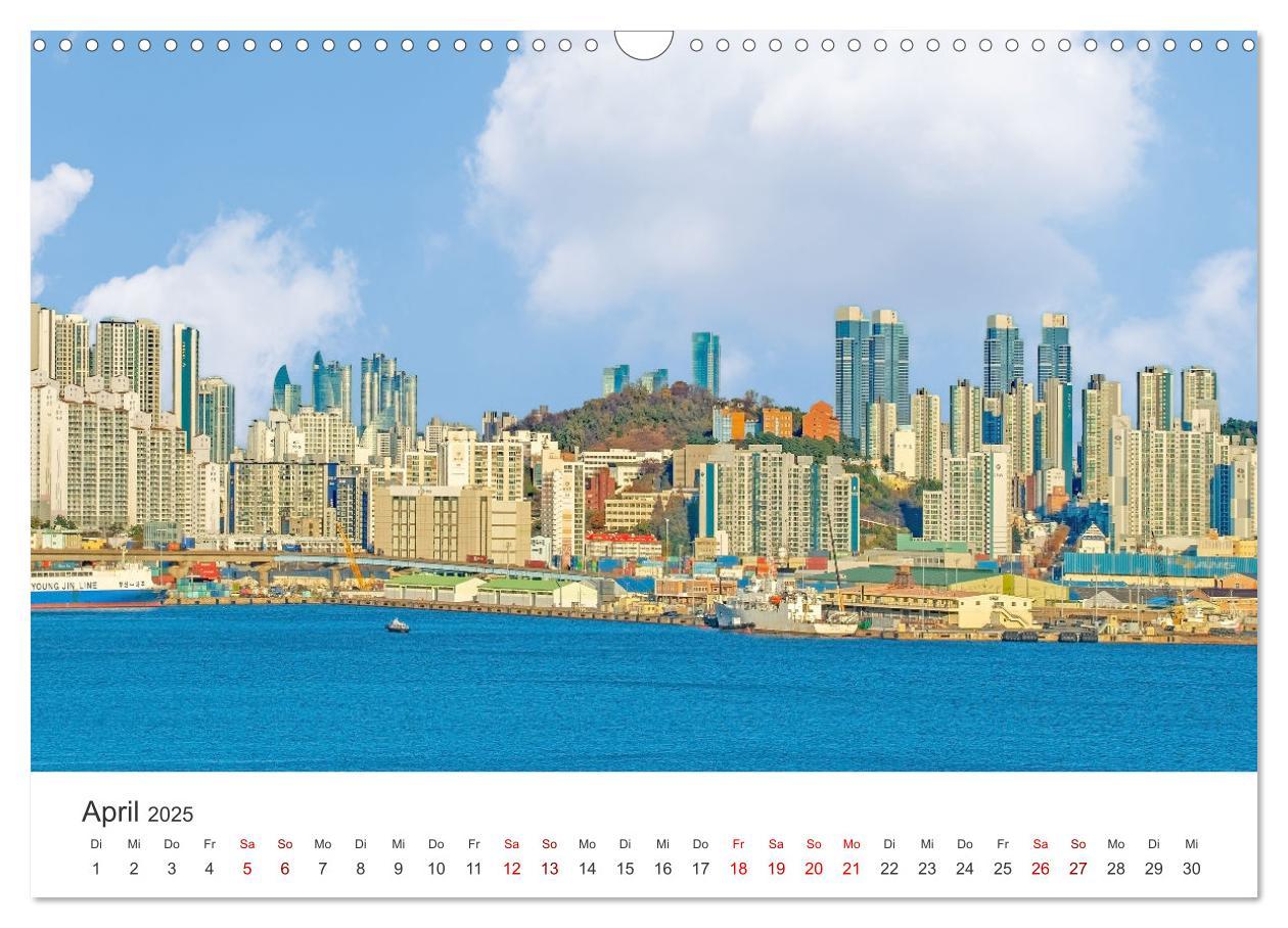 Bild: 9783383831300 | Busan - Hafenstadt in Südkorea (Wandkalender 2025 DIN A3 quer),...