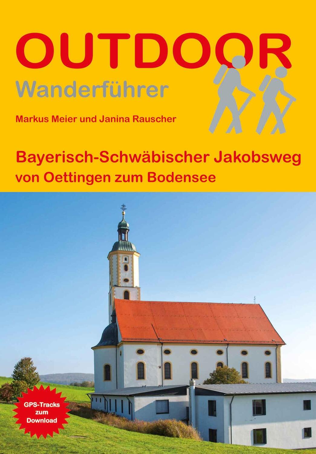 Cover: 9783866868137 | Bayerisch-Schwäbischer Jakobsweg von Oettingen zum Bodensee | Buch