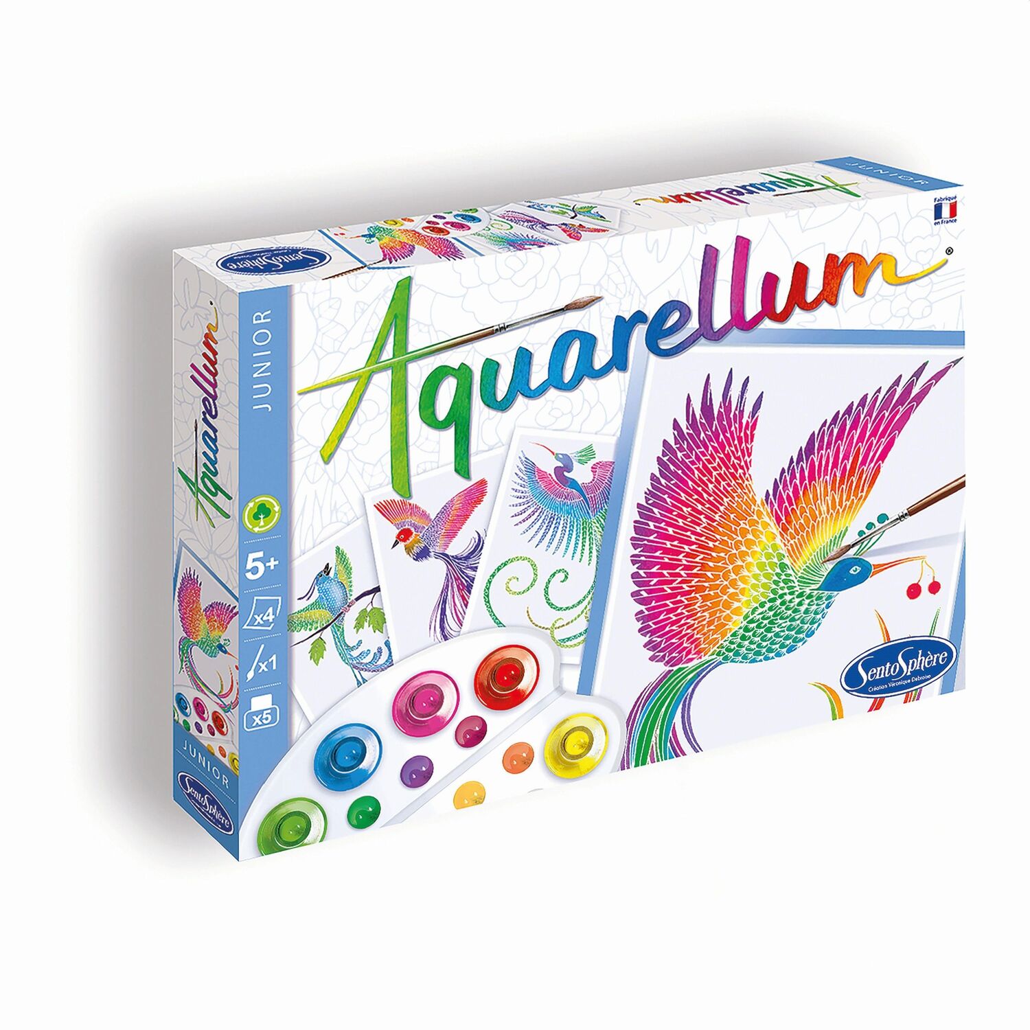 Cover: 3373910000604 | Sentosphere - Aquarellum Junior Paradiesvögel | Sentosphere | Spiel