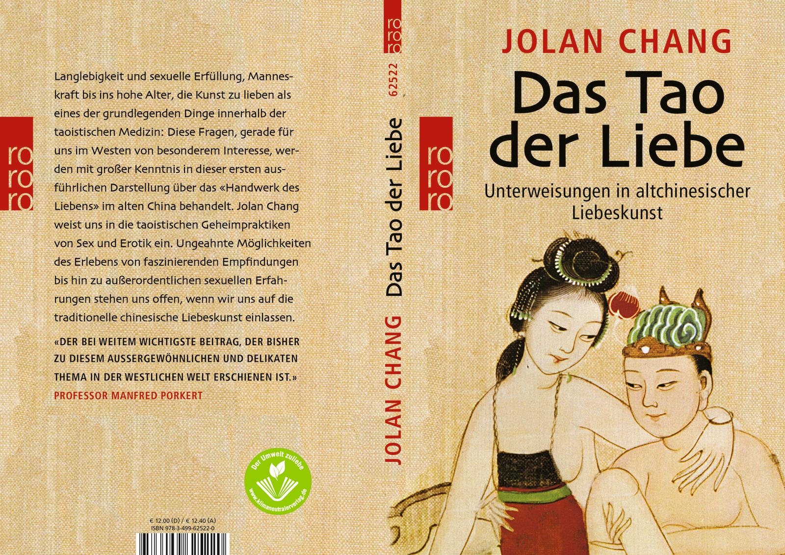 Rückseite: 9783499625220 | Das Tao der Liebe | Unterweisungen in altchinesischer Liebeskunst