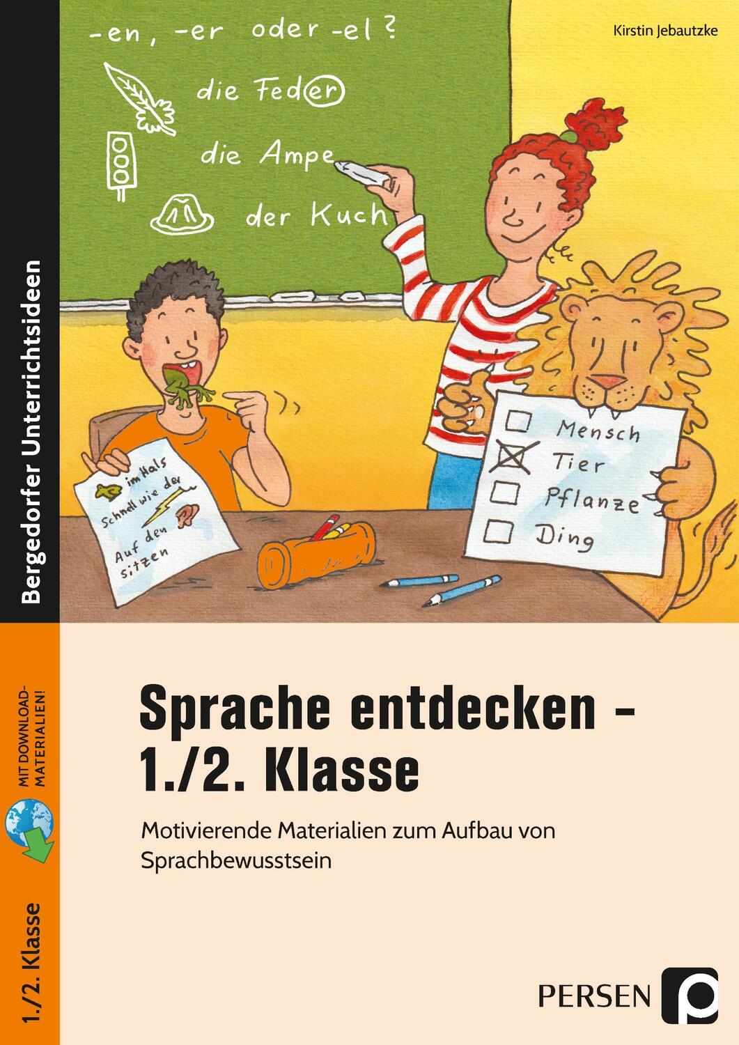 Cover: 9783403205432 | Sprache entdecken - 1./2. Klasse | Kirstin Jebautzke | Bundle | 2020