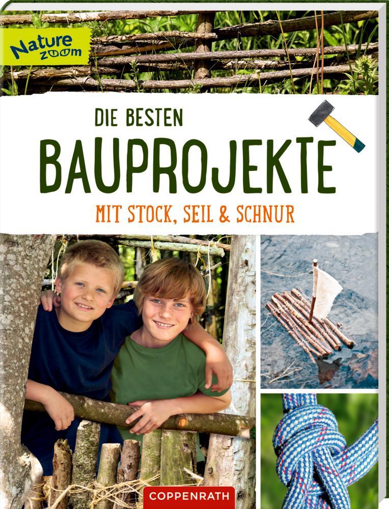 Cover: 9783649643395 | Die besten Bauprojekte mit Stock, Seil und Schnur | Barbara Wernsing