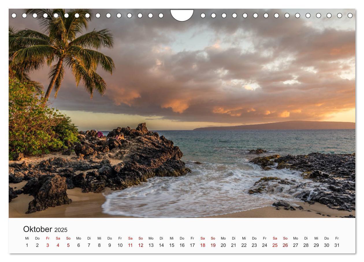 Bild: 9783435162390 | Hawaii - Sommer, Sonne, Urlaub (Wandkalender 2025 DIN A4 quer),...