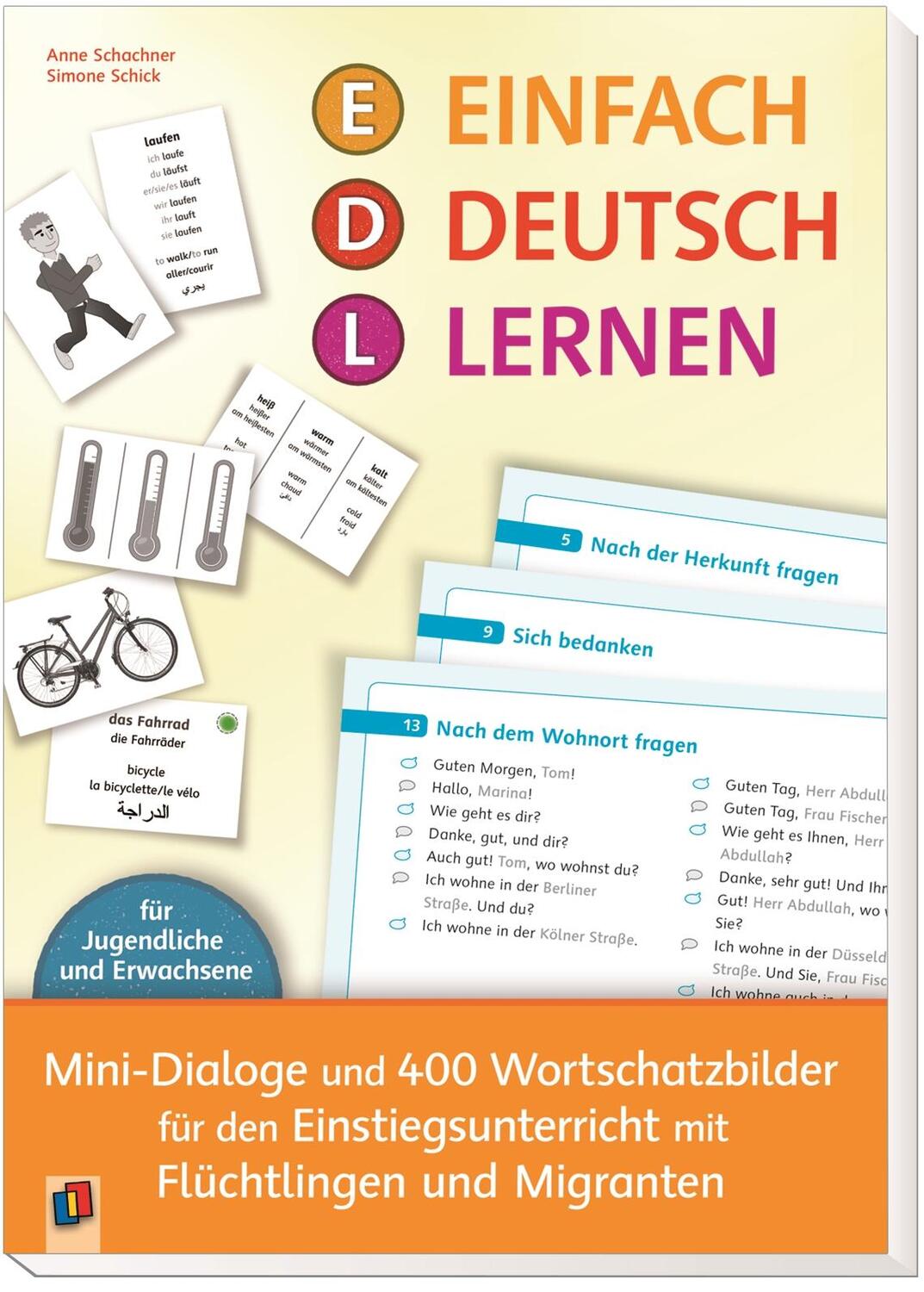 Bild: 9783834635402 | Einfach Deutsch lernen - Mini-Dialoge und 400 Wortschatzbilder für...