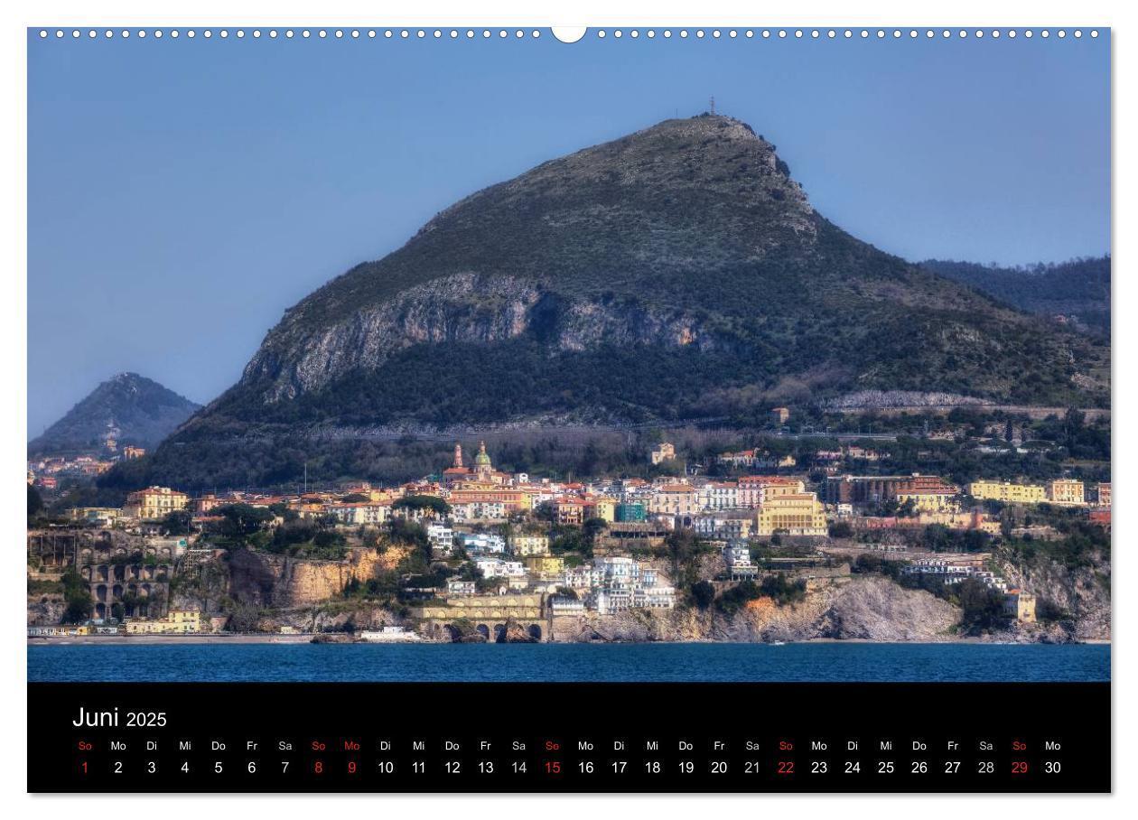 Bild: 9783435595501 | Amalfiküste und Capri (Wandkalender 2025 DIN A2 quer), CALVENDO...