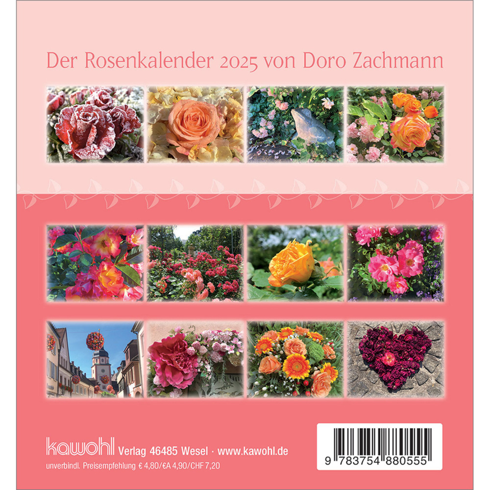 Bild: 9783754880555 | Rosenduft mit besten Wünschen 2025 | Doro Zachmann | Kalender | 13 S.