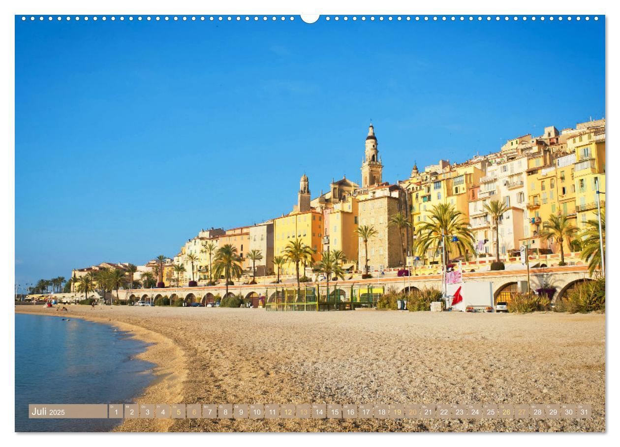 Bild: 9783383776649 | Lebendige Cote d'Azur: Die azurblaue Küste (Wandkalender 2025 DIN...