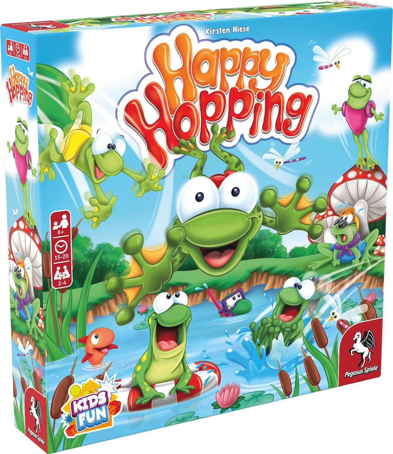 Bild: 4250231728747 | Happy Hopping (deutsch/englisch) | Spiel | Deutsch | 2022 | Pegasus
