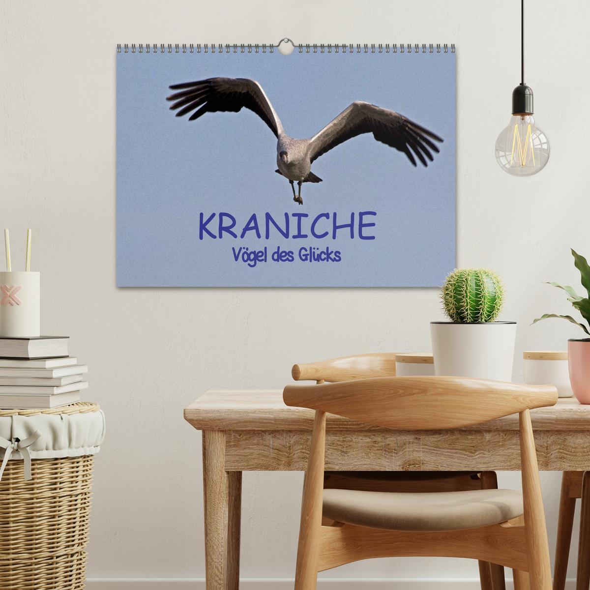 Bild: 9783435816316 | Kraniche - Vögel des Glücks (Wandkalender 2025 DIN A3 quer),...