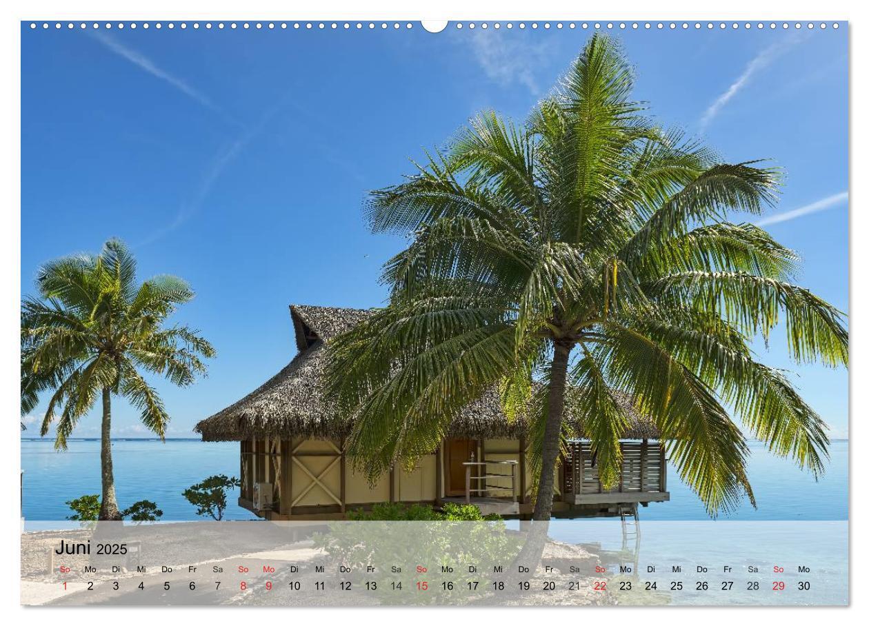 Bild: 9783435623174 | Südseeträume. Paradiese im Pazifik (Wandkalender 2025 DIN A2 quer),...