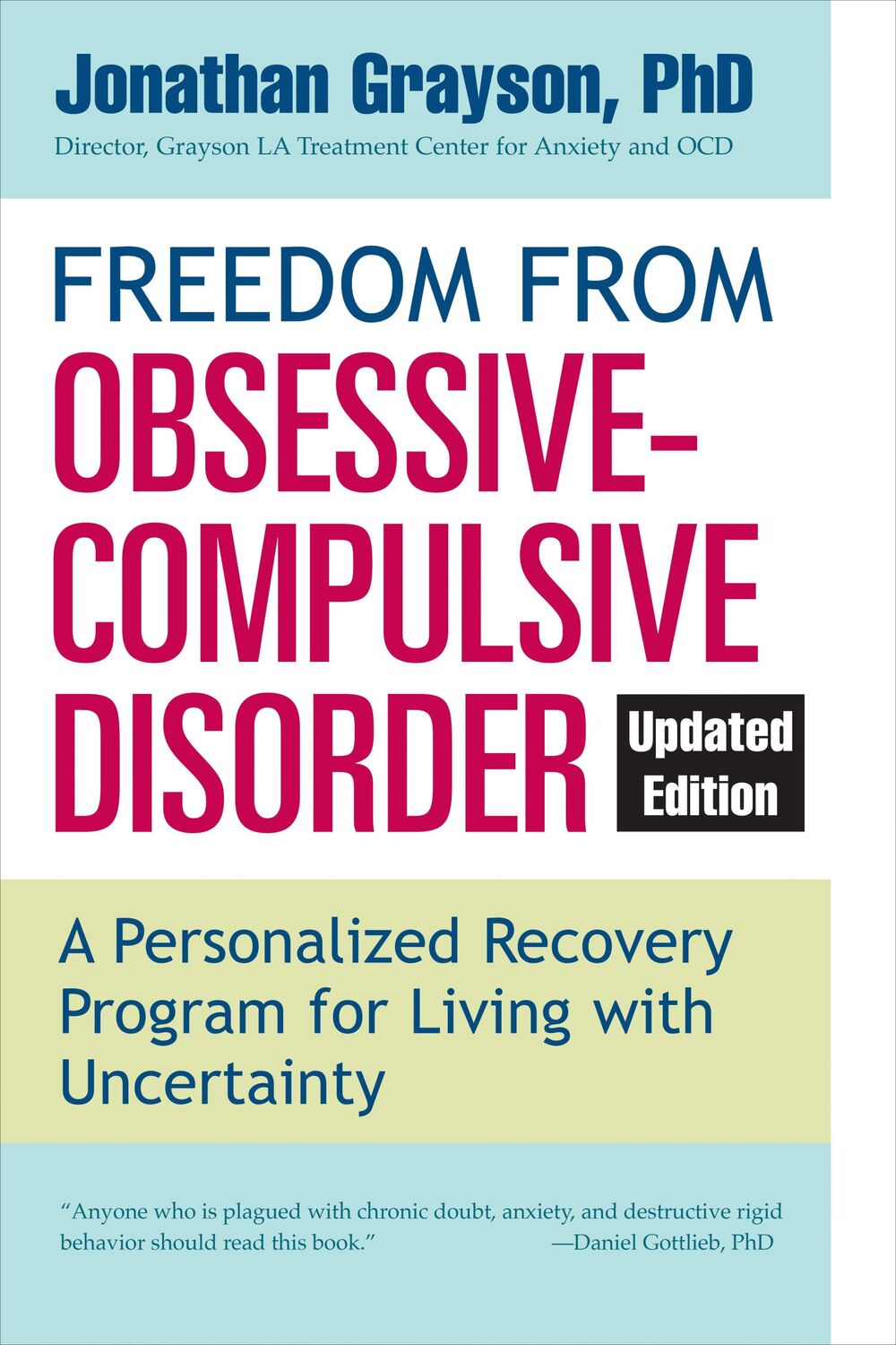 Cover: 9780425273890 | Freedom from Obsessive Compulsive Disorder | Jonathan Grayson | Buch