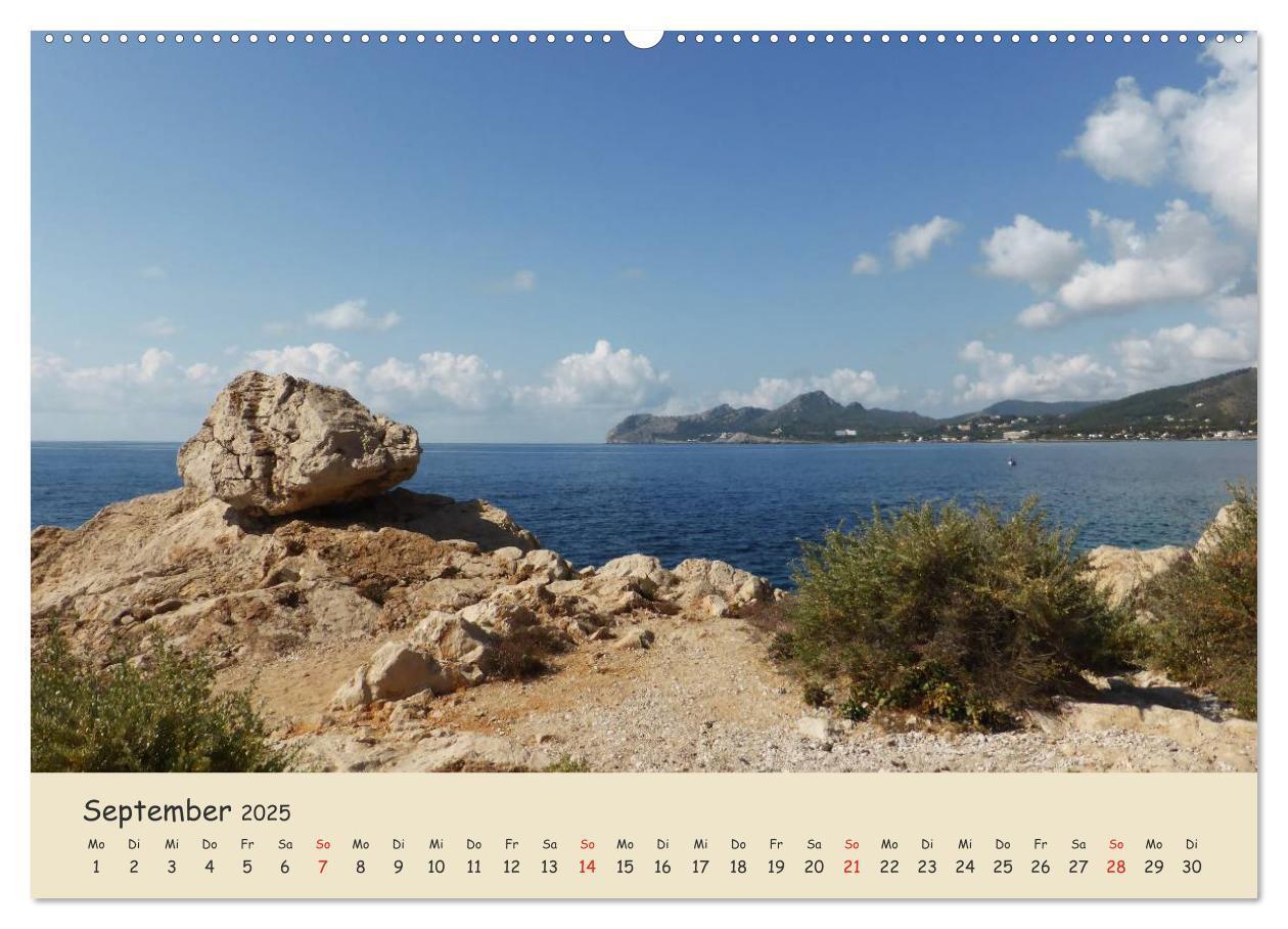 Bild: 9783435674923 | Cala Ratjada (hochwertiger Premium Wandkalender 2025 DIN A2 quer),...