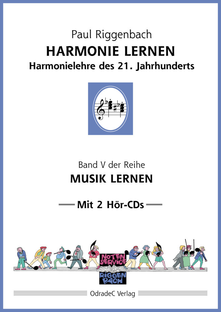 Cover: 9783941109056 | Harmonie lernen, m. 2 Audio-CDs | Harmonielehre des 21. Jahrhunderts