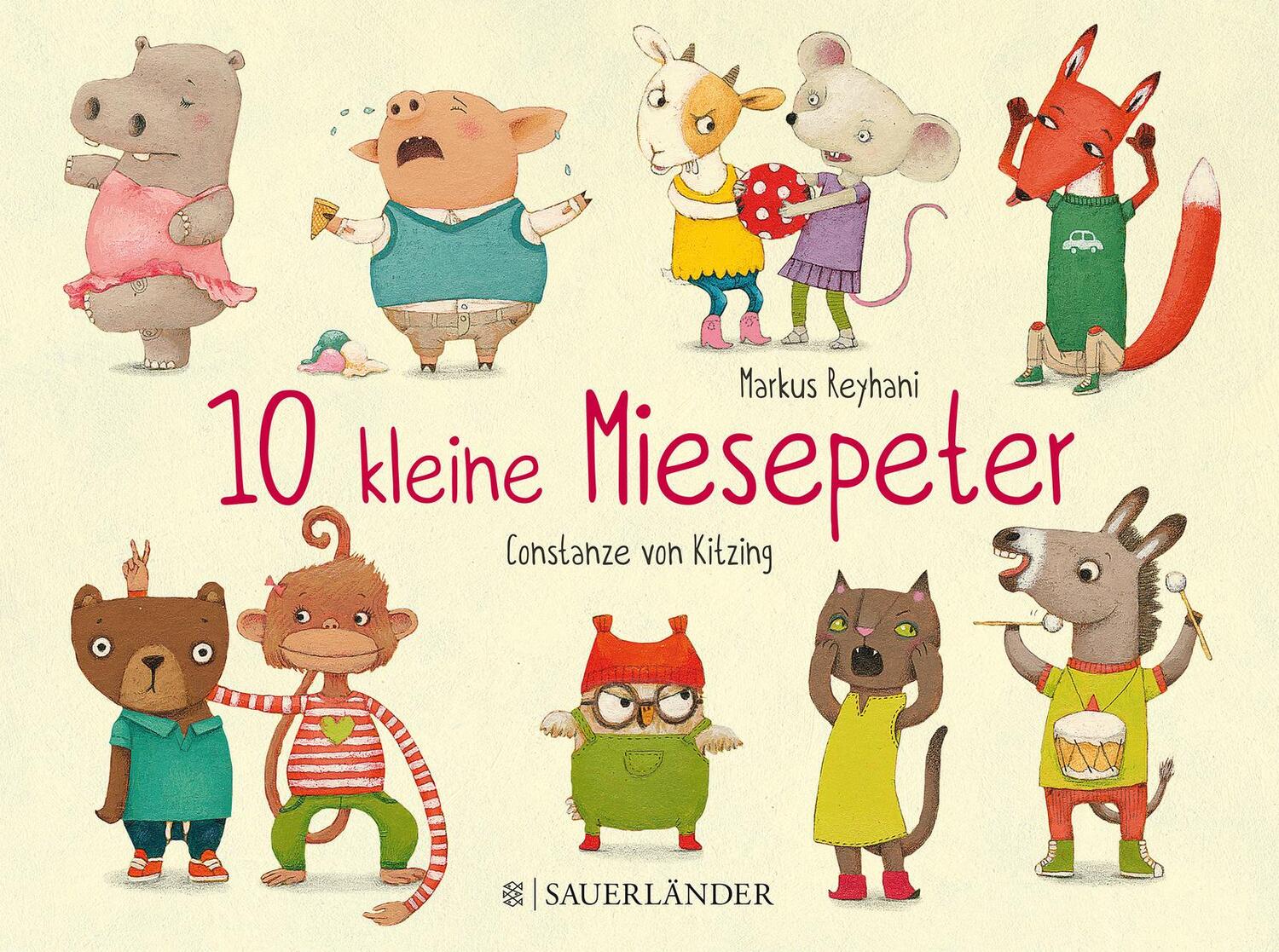 Cover: 9783737353816 | 10 kleine Miesepeter | ab 24 Monaten | Markus Reyhani | Buch | Deutsch