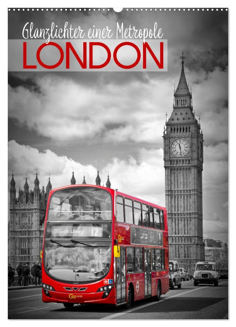 Cover: 9783457057049 | Glanzlichter einer Metropole LONDON (Wandkalender 2025 DIN A2...