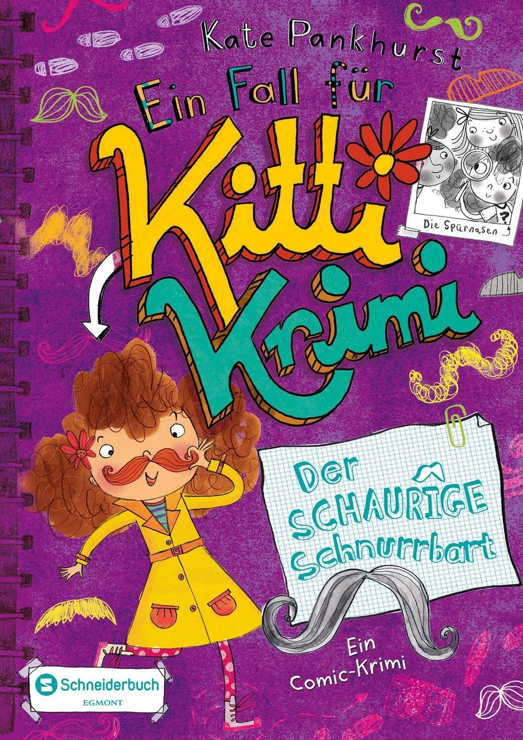 Cover: 9783505139802 | Ein Fall für Kitti Krimi 8. Der Schaurige Schnurrbart | Kate Pankhurst