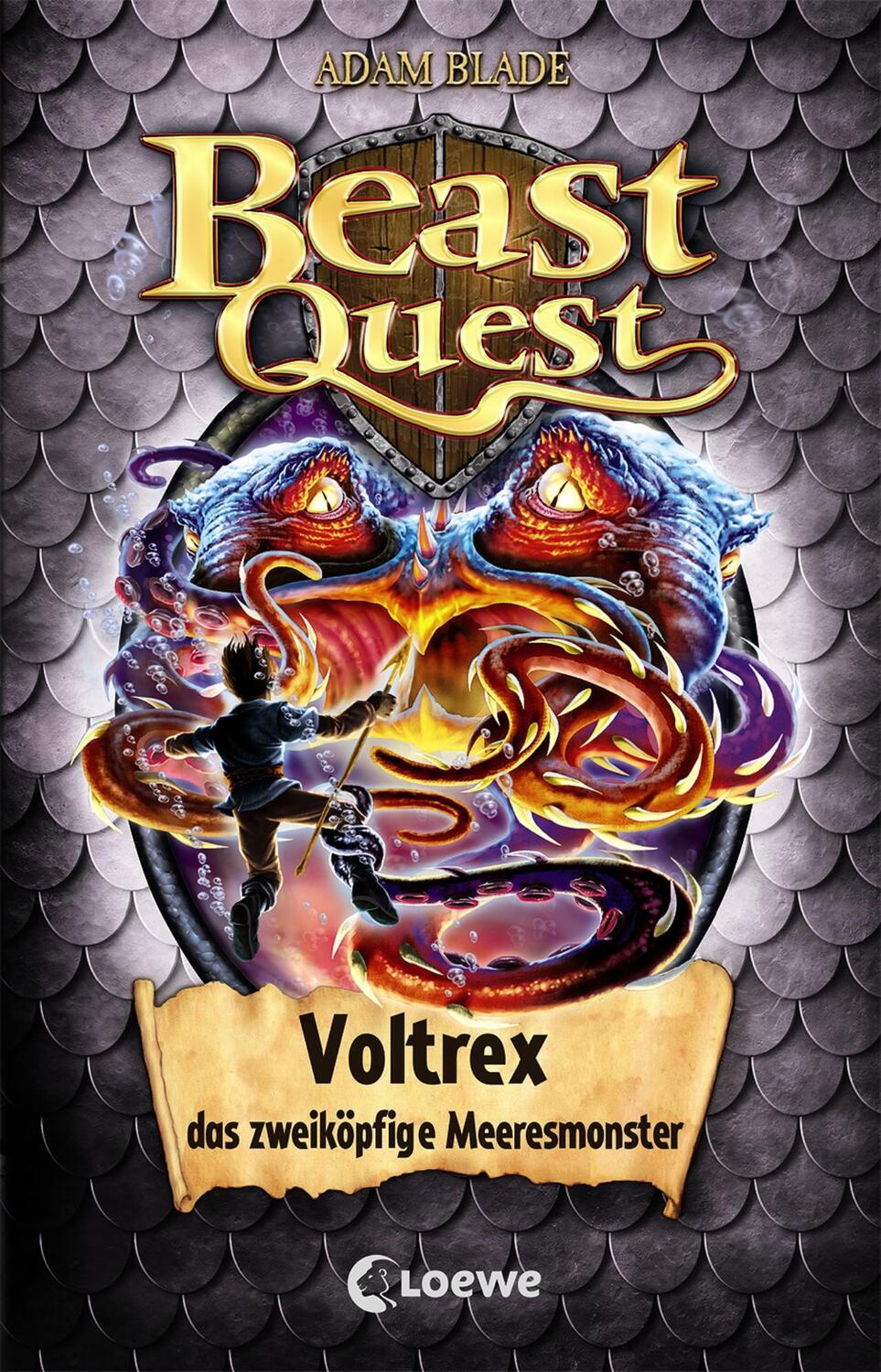 Cover: 9783743204706 | Beast Quest (Band 58) - Voltrex, das zweiköpfige Meeresmonster | Blade