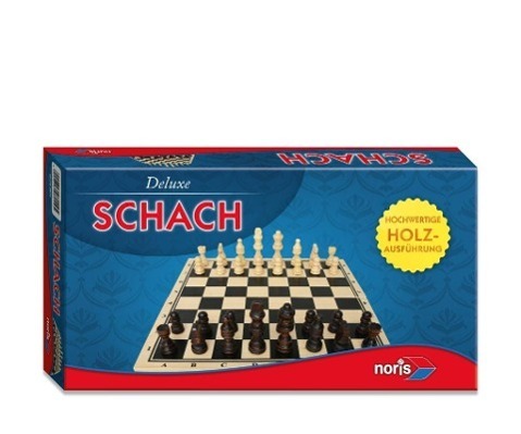 Cover: 4000826080145 | Deluxe Holz - Schach | 2 Spieler | Spiel | Deutsch | 2015 | NORIS