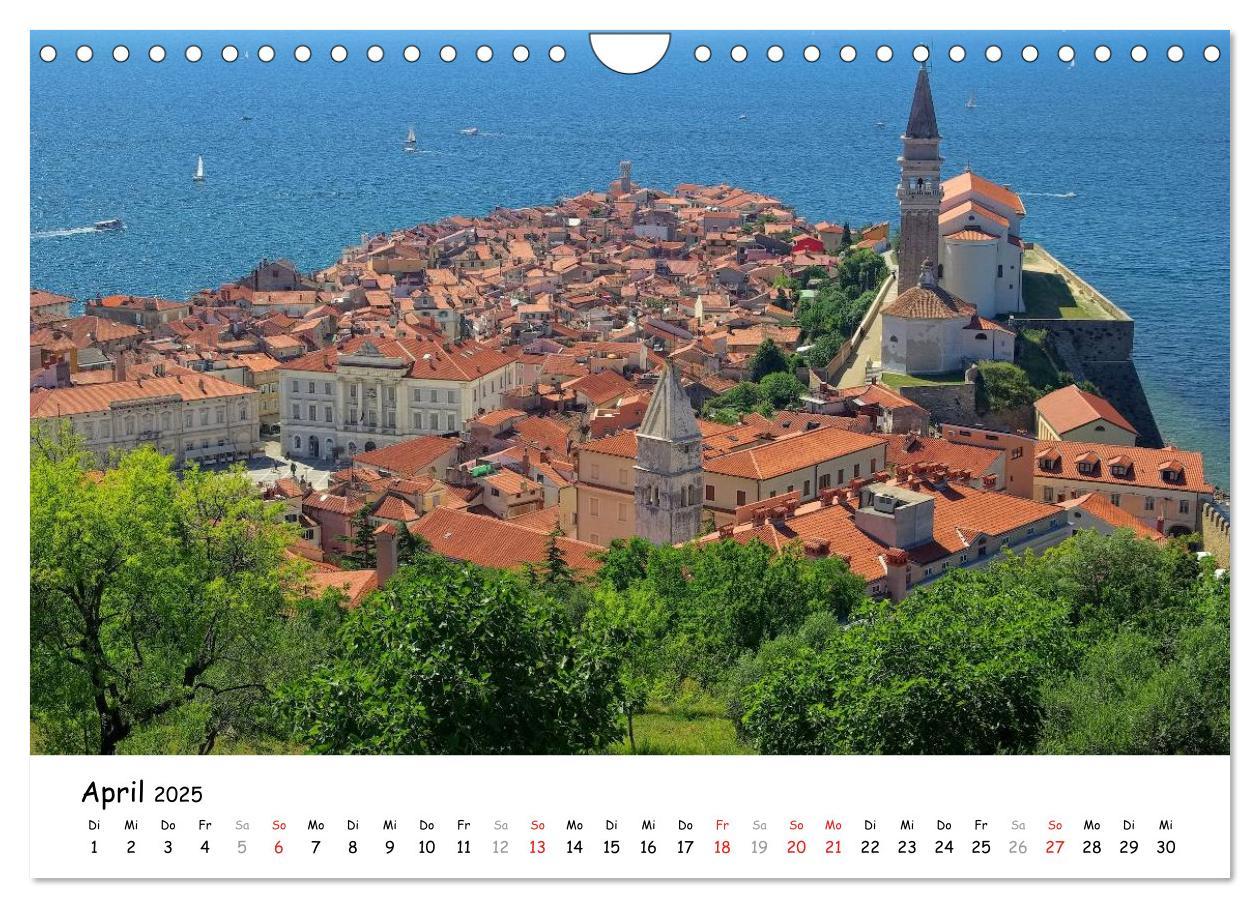 Bild: 9783435738793 | Istrien (Wandkalender 2025 DIN A4 quer), CALVENDO Monatskalender