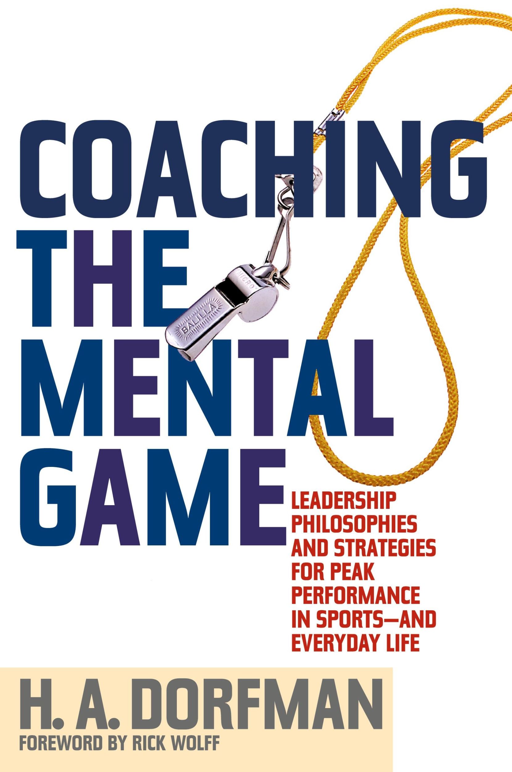 Cover: 9781630761882 | Coaching the Mental Game | H. A. Dorfman | Taschenbuch | Englisch