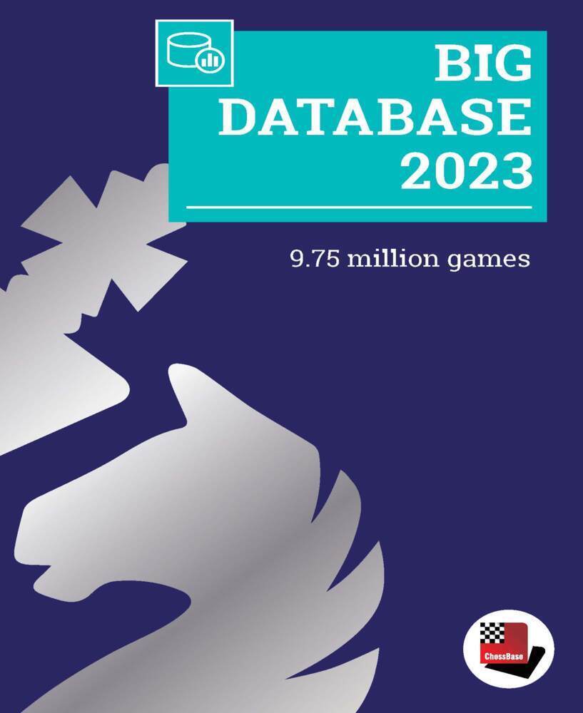 Cover: 9783866818675 | Big Database 2023, DVD-ROM | 9,75 Mio. Schachpartien | ChessBase GmbH