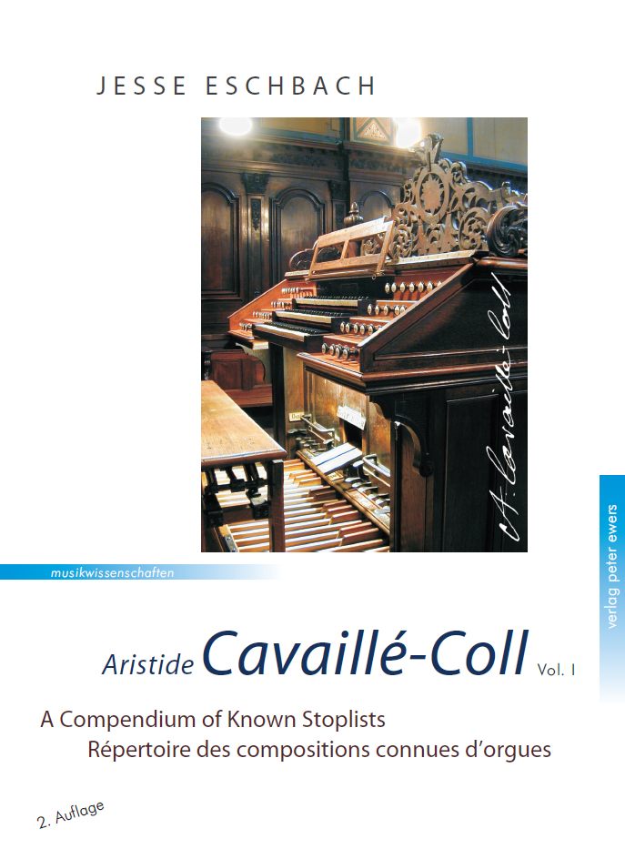 Cover: 9783928243056 | Aristide Cavaille-Coll vol.1 Kompendium der verfügbaren Dipositionen