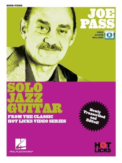 Cover: 840126913576 | Joe Pass - Solo Jazz Guitar Instructional Book | Hot Licks | 2020